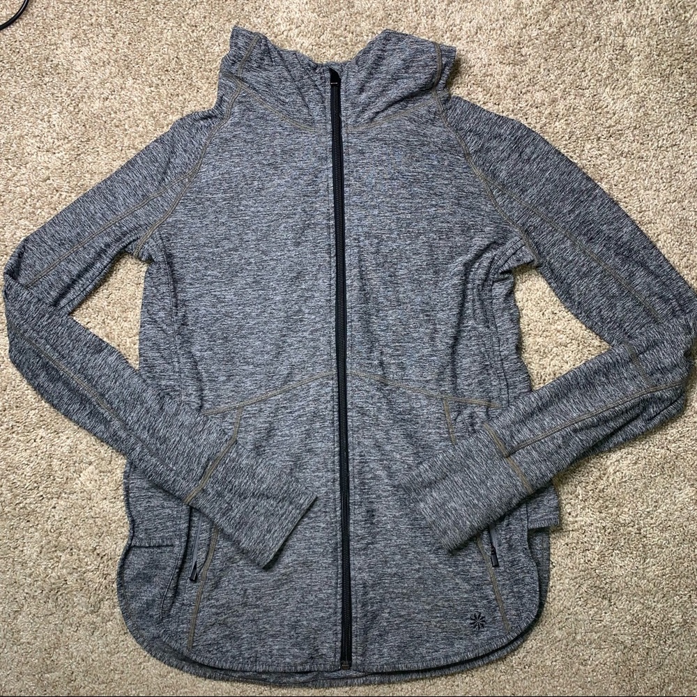 Athleta Gray Baja Jacket Size XS - Picture 2 of 9